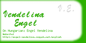 vendelina engel business card